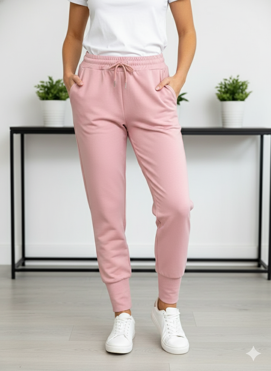 Damen Jogginghose mit Kordelzug und Eingrifftaschen ✨Gr. 42-46 tragbar