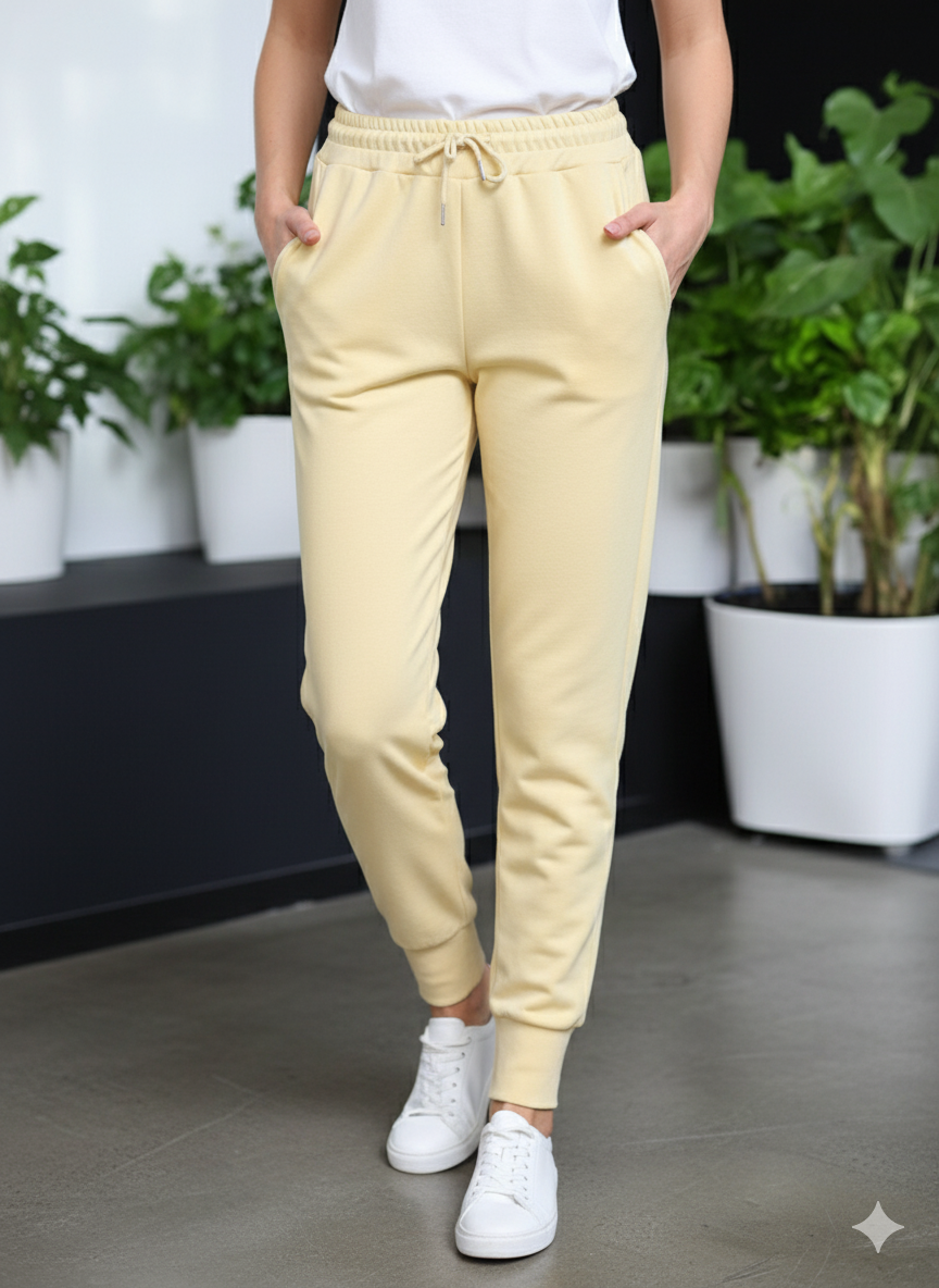 Damen Jogginghose mit Kordelzug und Eingrifftaschen ✨Gr. 42-46 tragbar