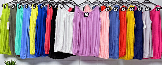 🌈 Farbenfrohes Trägertop – Bequem & Stilvoll (Größe 46-52)