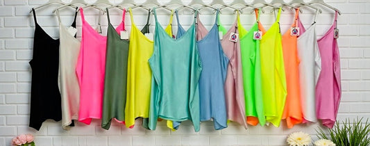 🌈✨ Vorbestellung Träger-Top – 13 Farben | Größe 48–54 ✨🌈