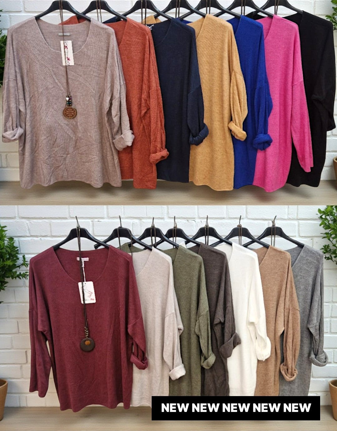 🌿 Leichtes Damen Shirt – Lockerer Oversize Schnitt | Gr. 36–42