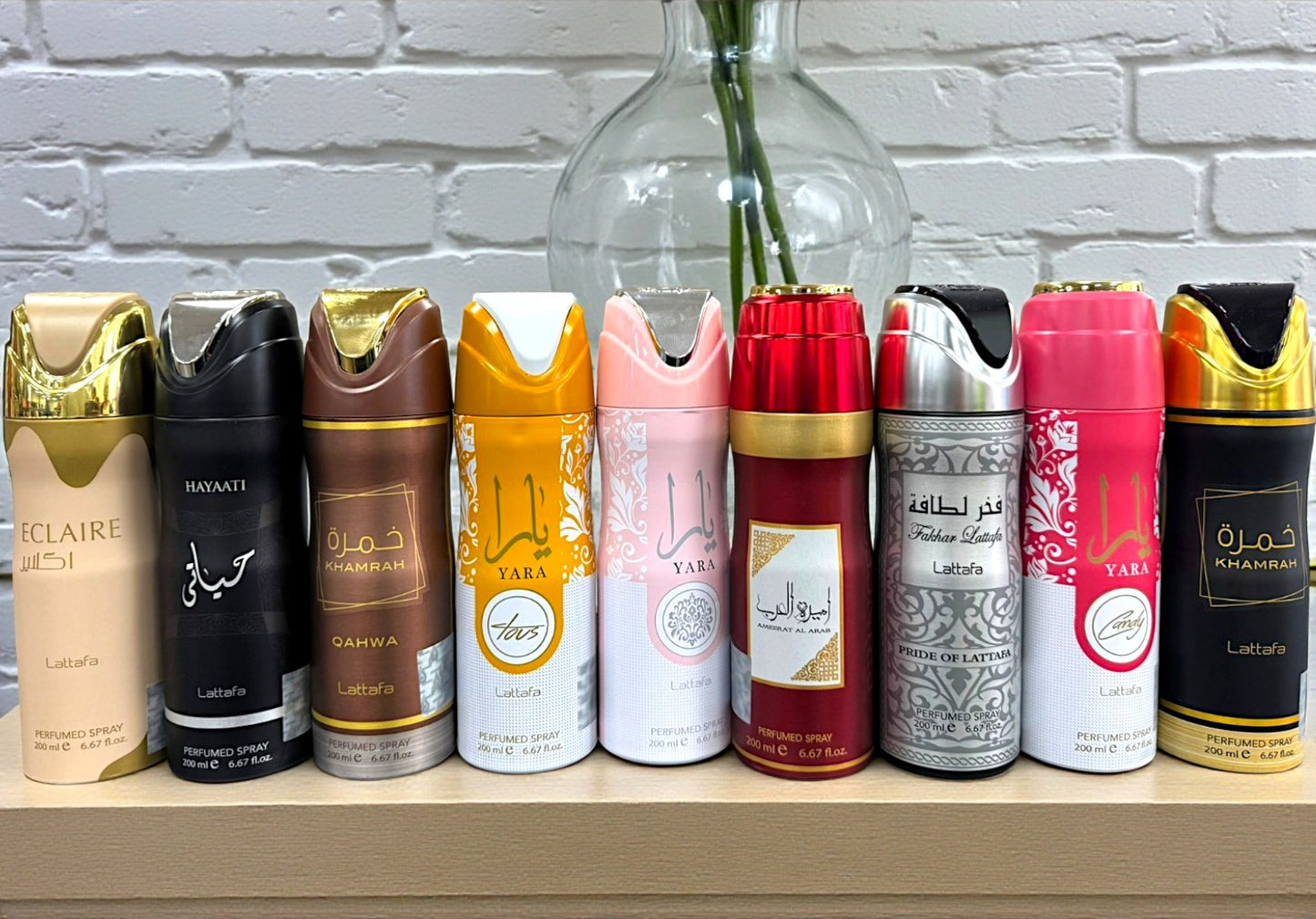 🌸 Lattafa Premium Body Spray Kollektion – 200 ml – Arabische Luxus-Düfte für Damen & Herren