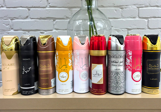🌸 Lattafa Premium Body Spray Kollektion – 200 ml – Arabische Luxus-Düfte für Damen & Herren