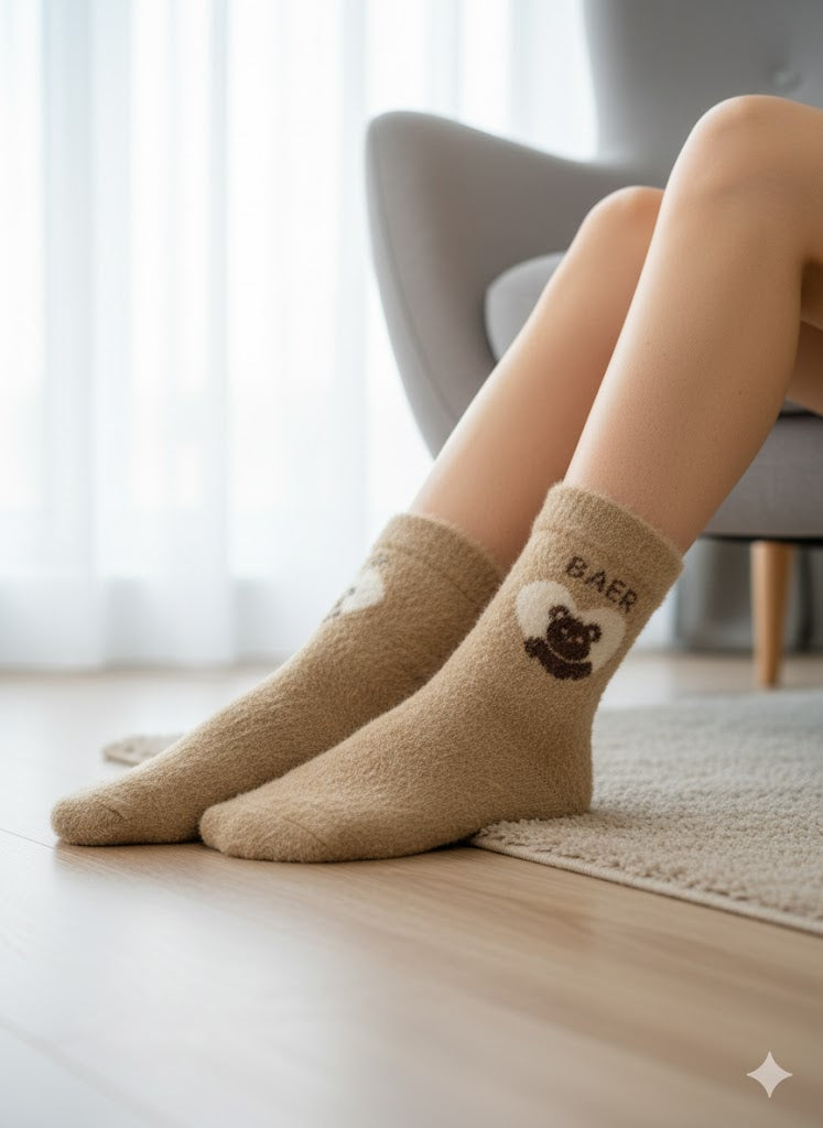 🧦 Kuschelsocken – verschiedene Motive