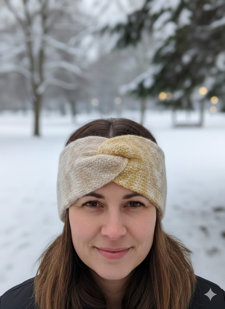 ✨ Kuscheliges Twist-Stirnband – in 5 Farben ✨