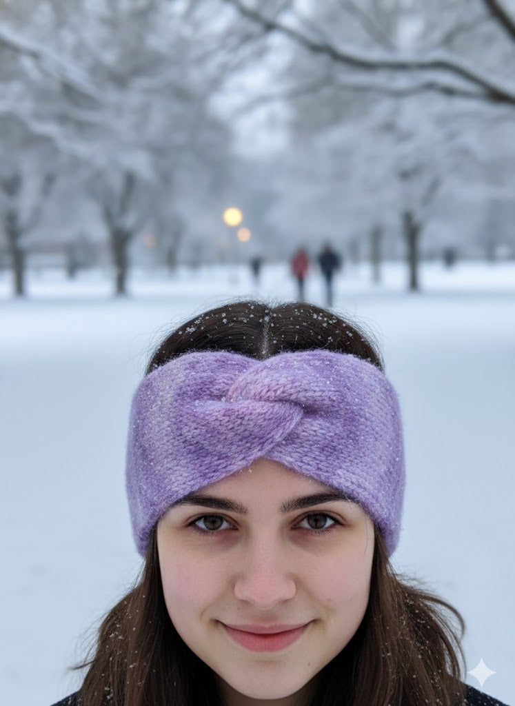 ✨ Kuscheliges Twist-Stirnband – in 5 Farben ✨