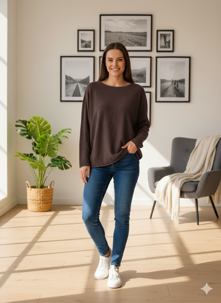 🌟 Weicher Lieblings-Pullover – Gr. 36–42 | 23 Farben 🌈
