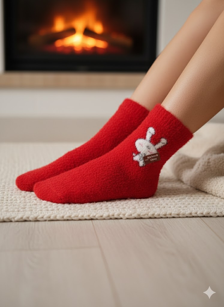 🧦 Kuschelsocken – verschiedene Motive