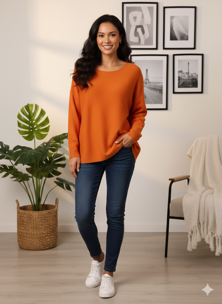 🌟 Weicher Lieblings-Pullover – Gr. 36–42 | 23 Farben 🌈