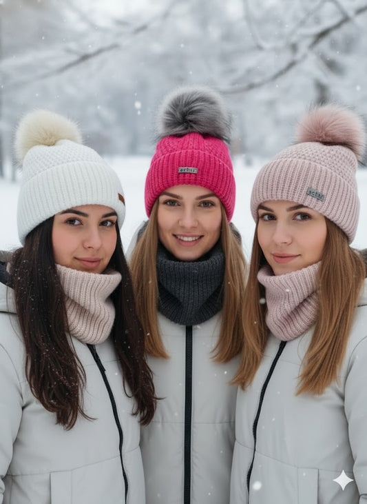 🧶 Wintermütze „Achtl Cozy Plush“ – 3 Farben ❄️✨ | Extra warm mit kuscheligem Innenfutter