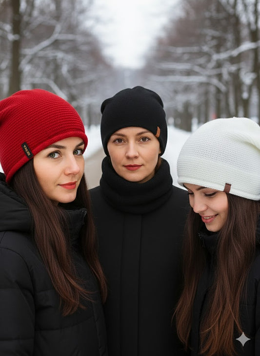 ✨ Premium Strickmütze: Warm & Stylisch durch den Winter! ❄️
