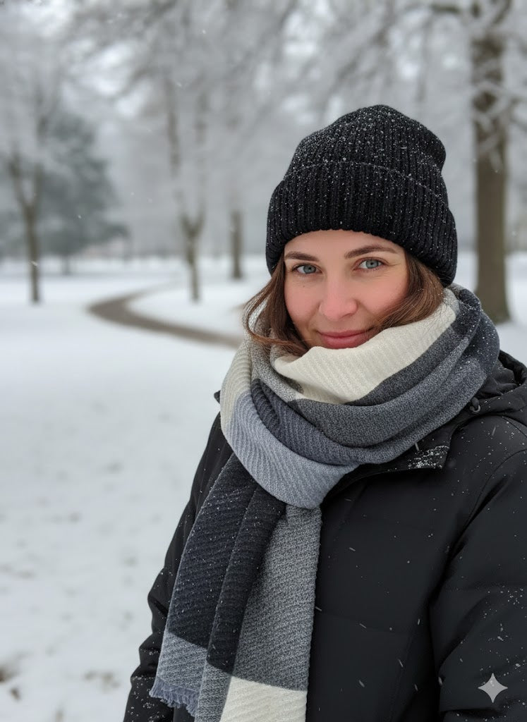 🧣✨ 5 Farben Mega Kuschel-Schal mit XXL-Format – 255x70cm ✨🧣