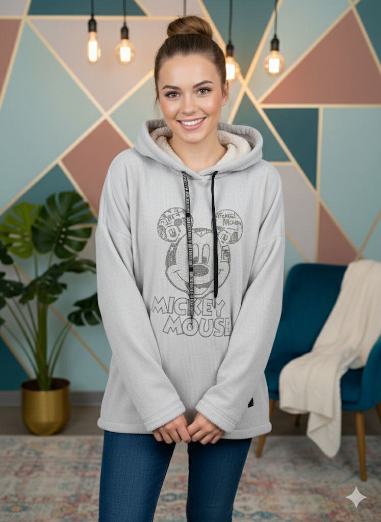 ✨ Feincord-Hoodie mit Teddyfutter – 4 Farben | Gr. 42–48 ✨