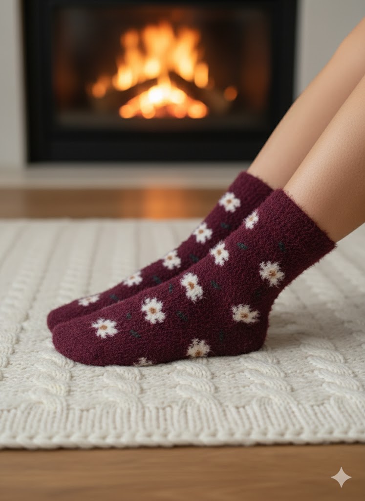 🧦 Kuschelsocken – verschiedene Motive
