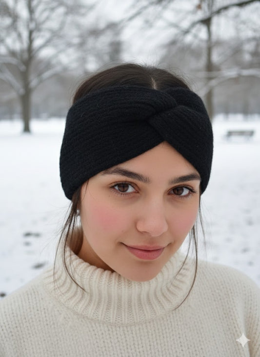 🧣 Stirnband „Winter Cozy“ – 4 Farben ❄️✨ | 100% Viskose | Ultraweich & warm