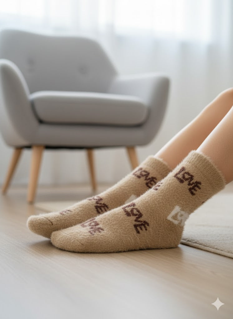 🧦 Kuschelsocken – verschiedene Motive