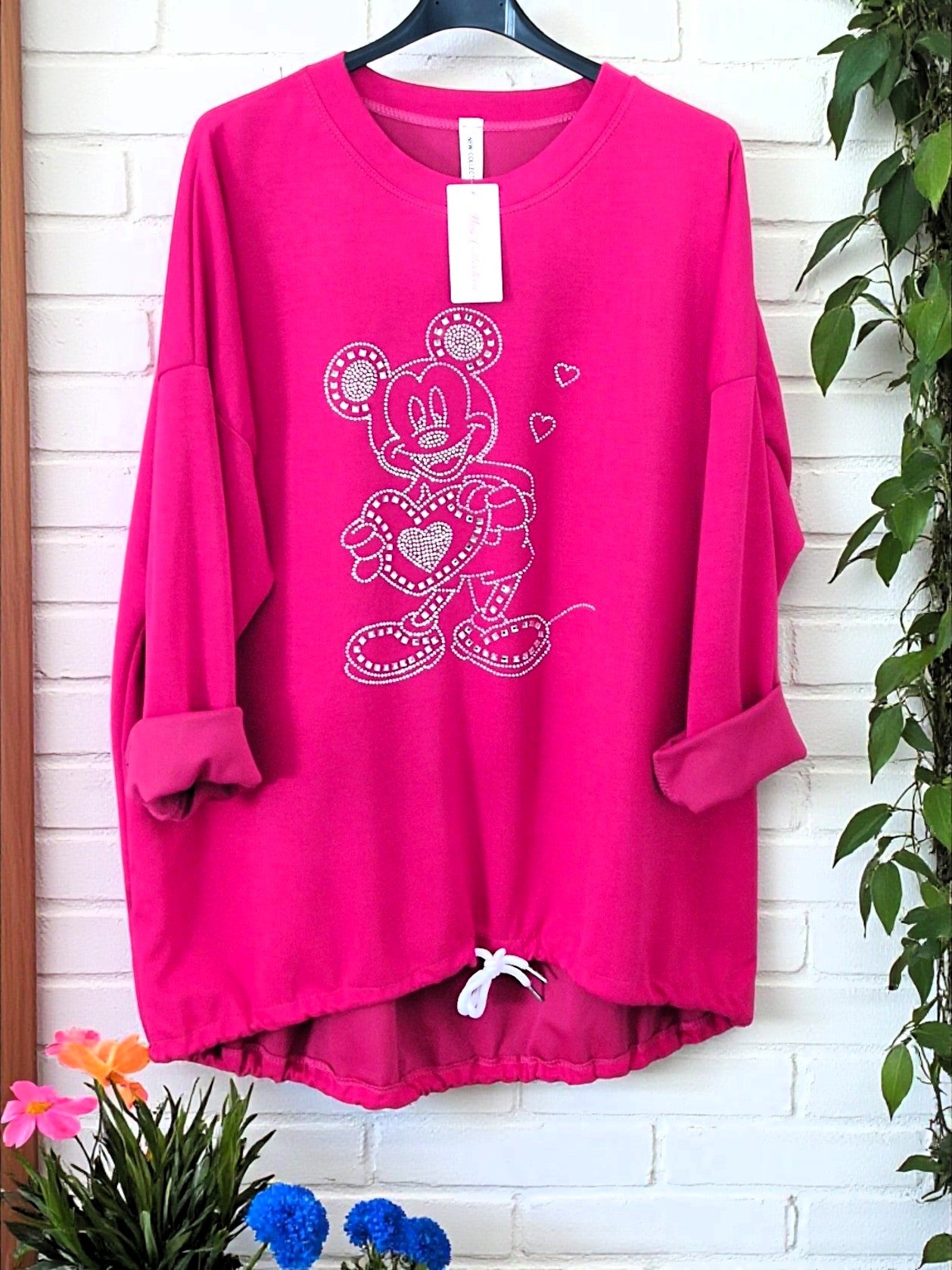 🐭✨ Sweatshirt „Maus Heart“ – Gr. 42–48 – in 7 Farben verfügbar! ✨🐭