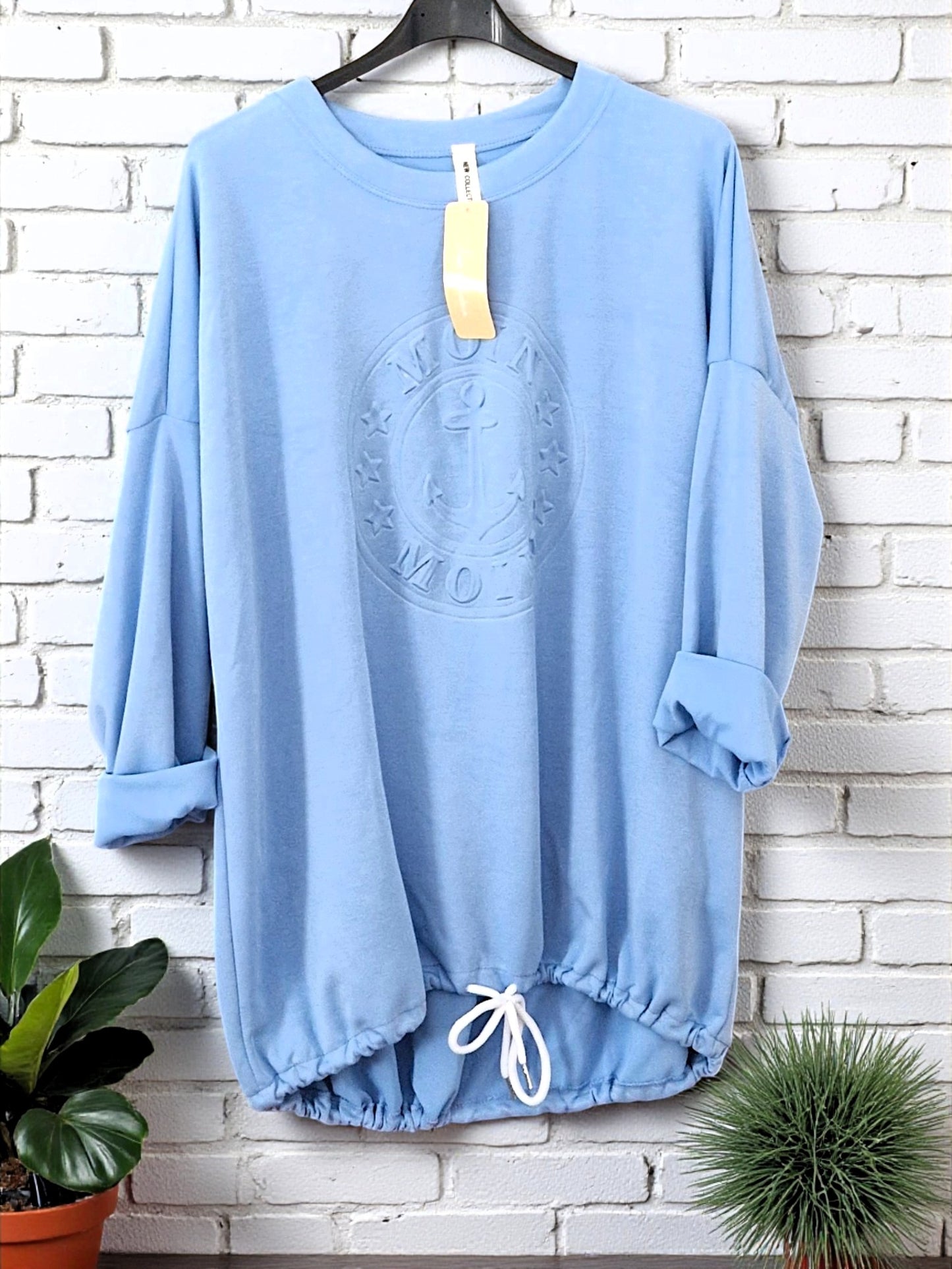 🧵✨ Sweatshirt „MOIN MOIN“ – Gr. 46–50 – in 6 Farben ✨⚓
