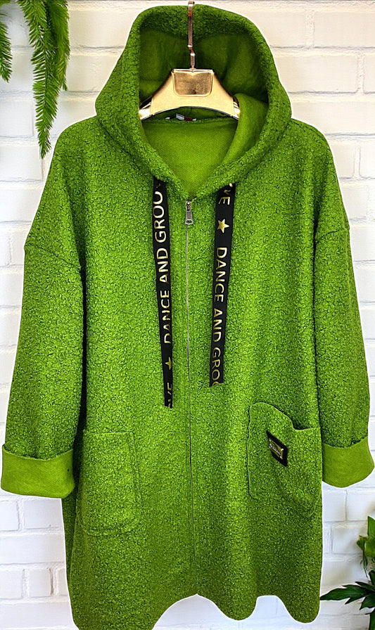 🧥 Teddy-Mantel – Gr. 48–54 – Mega cozy & in vielen Farben 🌈✨