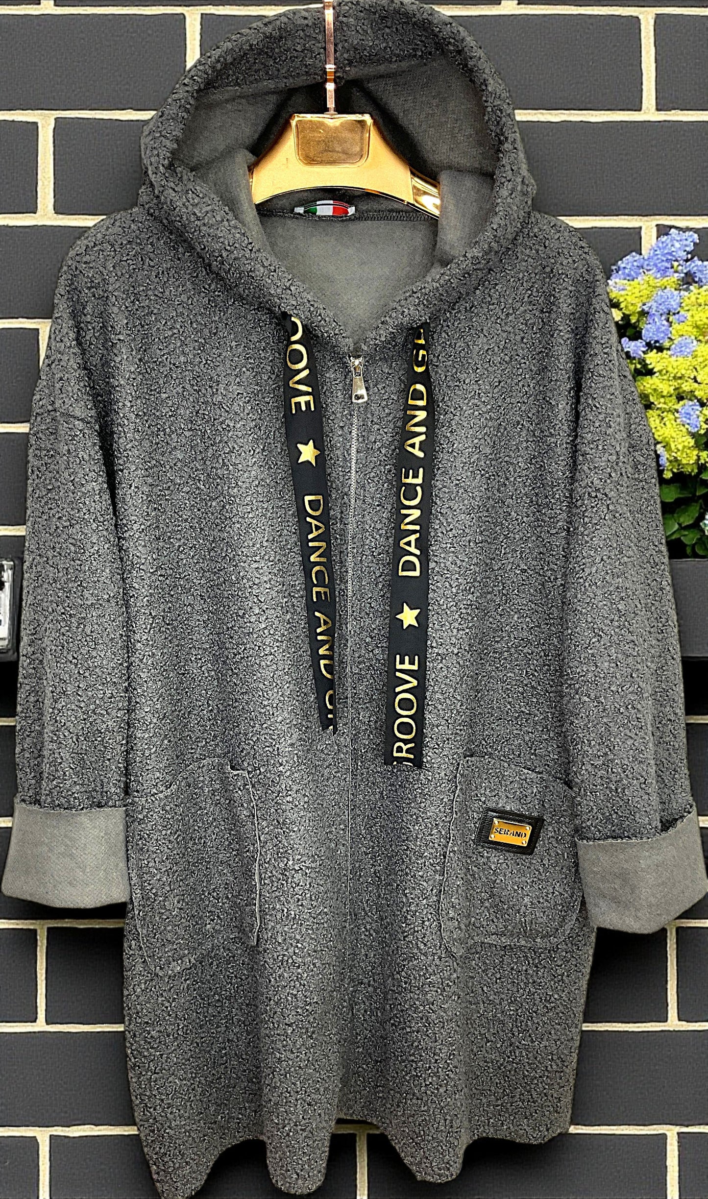 🧥 Teddy-Mantel – Gr. 48–54 – Mega cozy & in vielen Farben 🌈✨