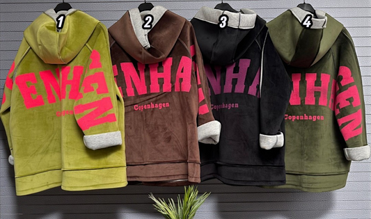 🧥✨ Copenhagen Style Jacke – Gr. 42–46 – in 5 Farben 💖🖤🤎💚💛