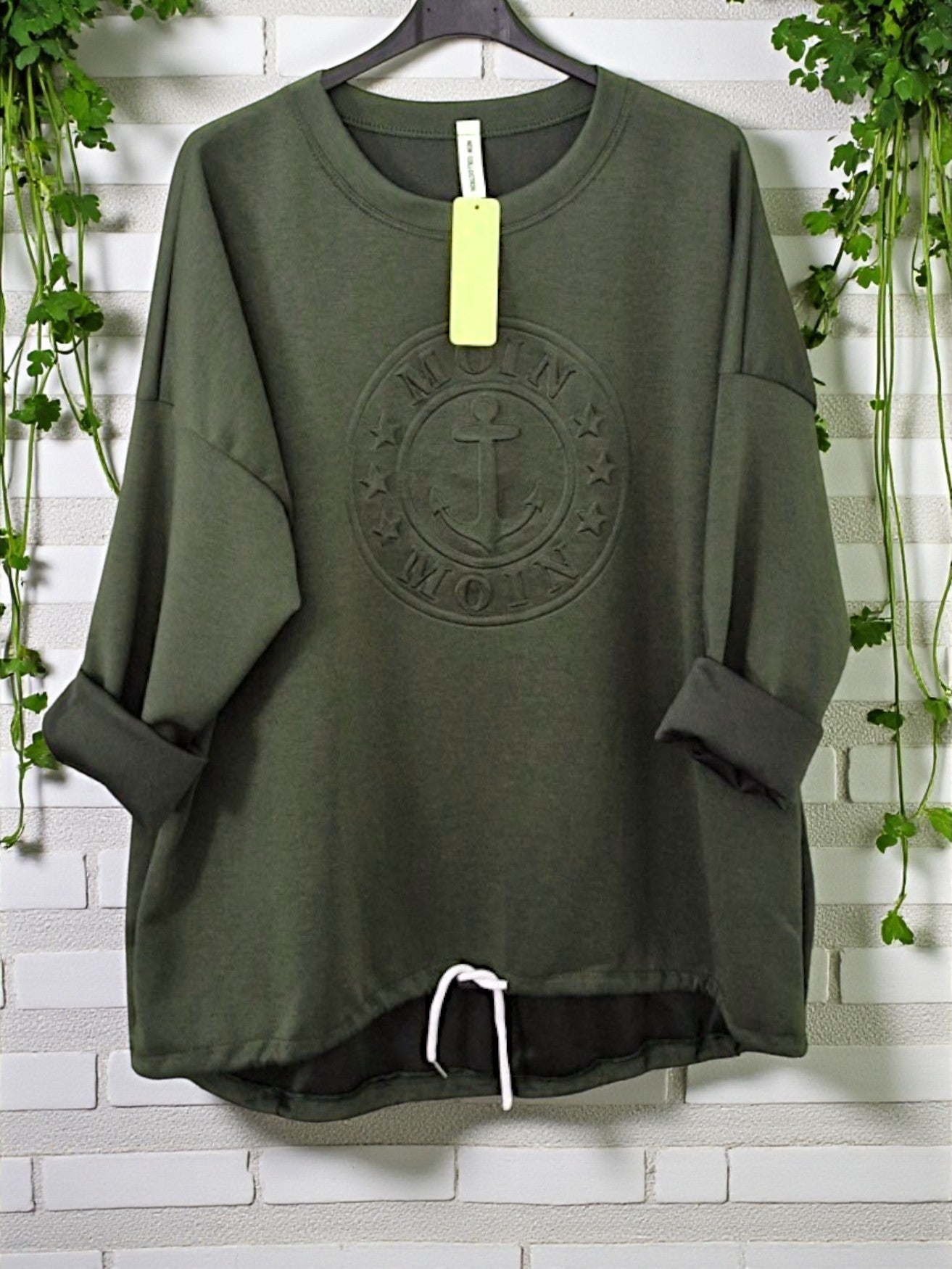 🧵✨ Sweatshirt „MOIN MOIN“ – Gr. 46–50 – in 6 Farben ✨⚓