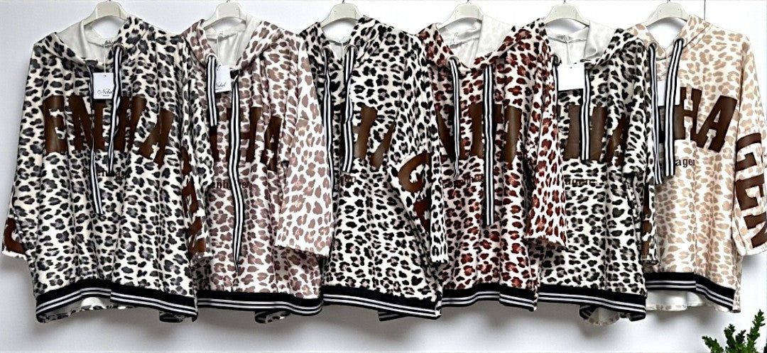 🐆✨ Oversize Hoodie „Copenhagen“ – Gr. 48–54 | 6 Farben | Vorbestellung ✨🐆